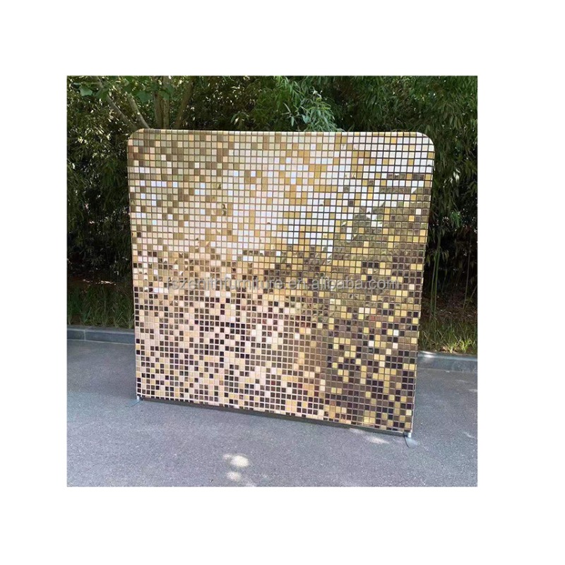 Sequin Fabric Panel - ผ้าคลุมฉากหลังงานแต่งงานแบบพิเศษประดับเลื่อม ผนังฉากหลังระยิบระยับในฝัน