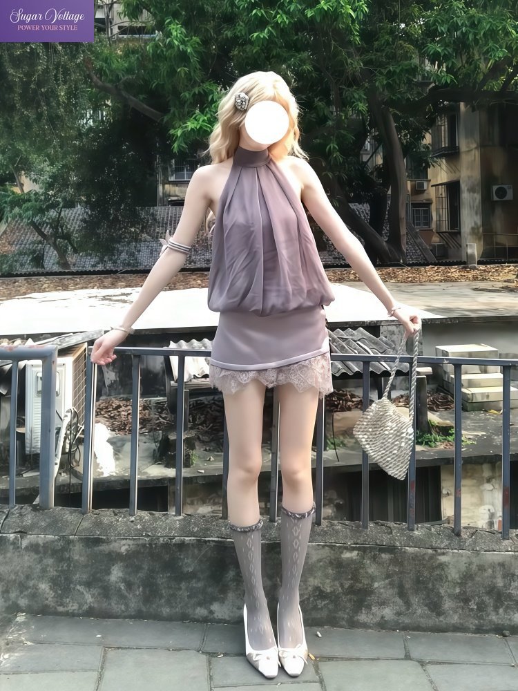 ชุดเซ็ต 2 ชิ้น สไตล์โลลิต้าหวา - Elastic Lace Trim บทวิจารณ์และราคา