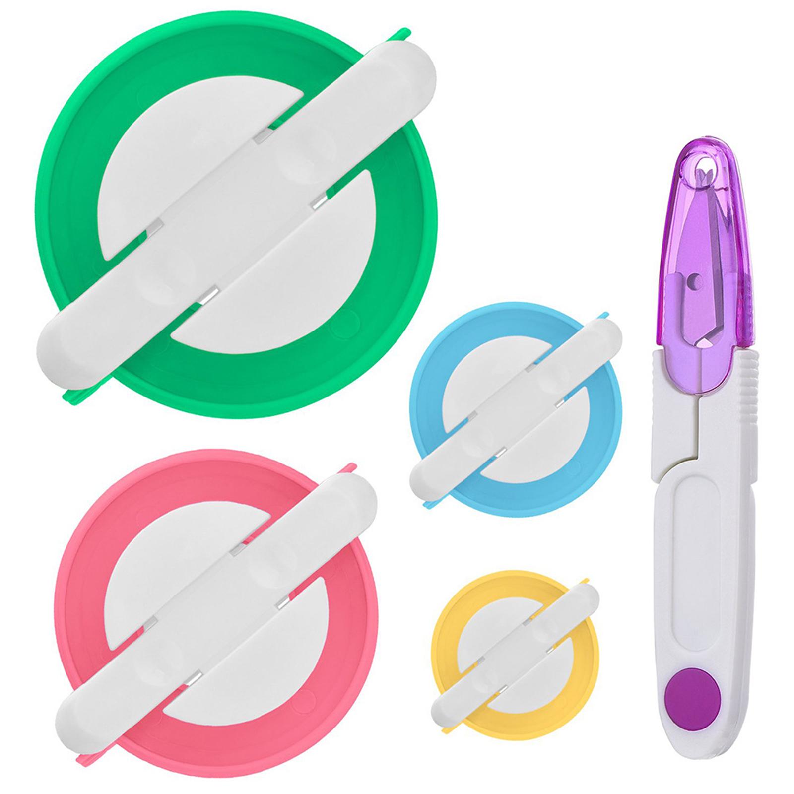 เครื่องทำปอมปอม ที่ถักไหมพรม ท - Pom Pom Maker Tool บทวิจารณ์และราคา