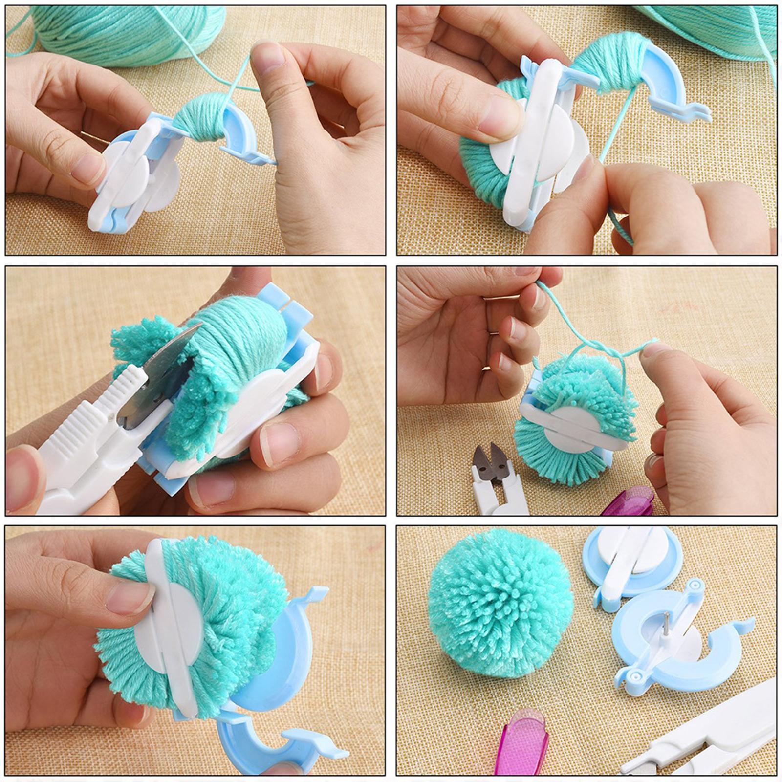 เครื่องทำปอมปอม ที่ถักไหมพรม ท - Pom Pom Maker Tool บทวิจารณ์และราคา