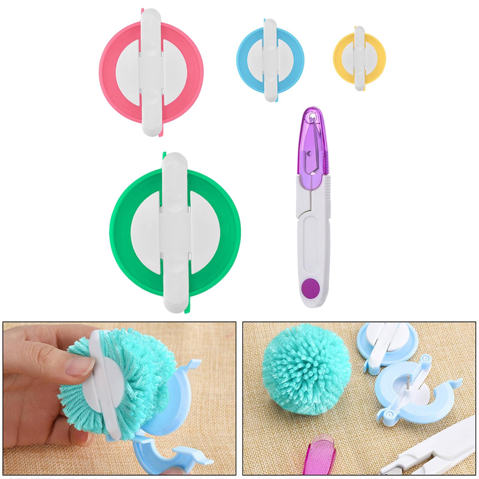 เครื่องทำปอมปอม ที่ถักไหมพรม ท - Pom Pom Maker Tool บทวิจารณ์และราคา