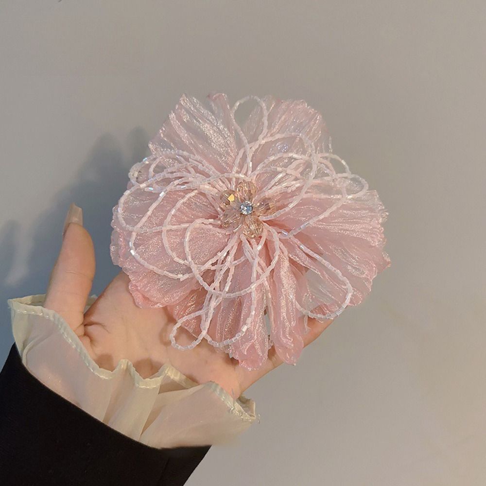 ผ้าออร์แกนซ่าประดับดอกไม้ ตกแต - Applique Patch Flower บทวิจารณ์และราคา