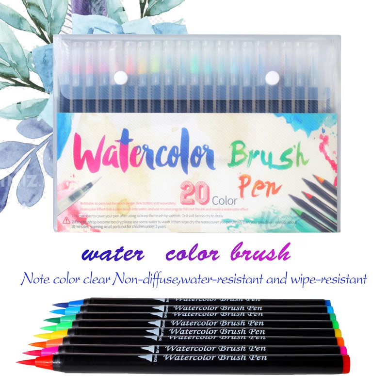 12/20/72สีพู่กันสีน้ำปากกา Art - Copic Marker Sketch บทวิจารณ์และราคา