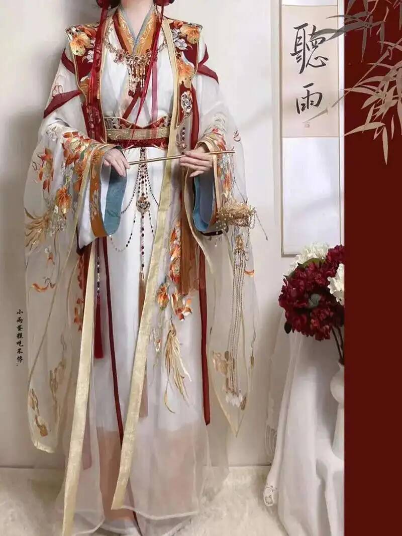 Ming Dynasty Hanfu เย็บปักถักร - Embroidery Craft บทวิจารณ์และราคา